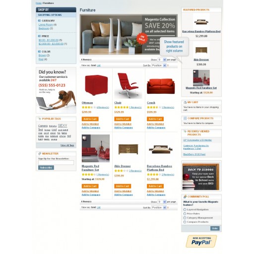 Magento Products Highlight