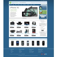 Magento Absolute template Navy